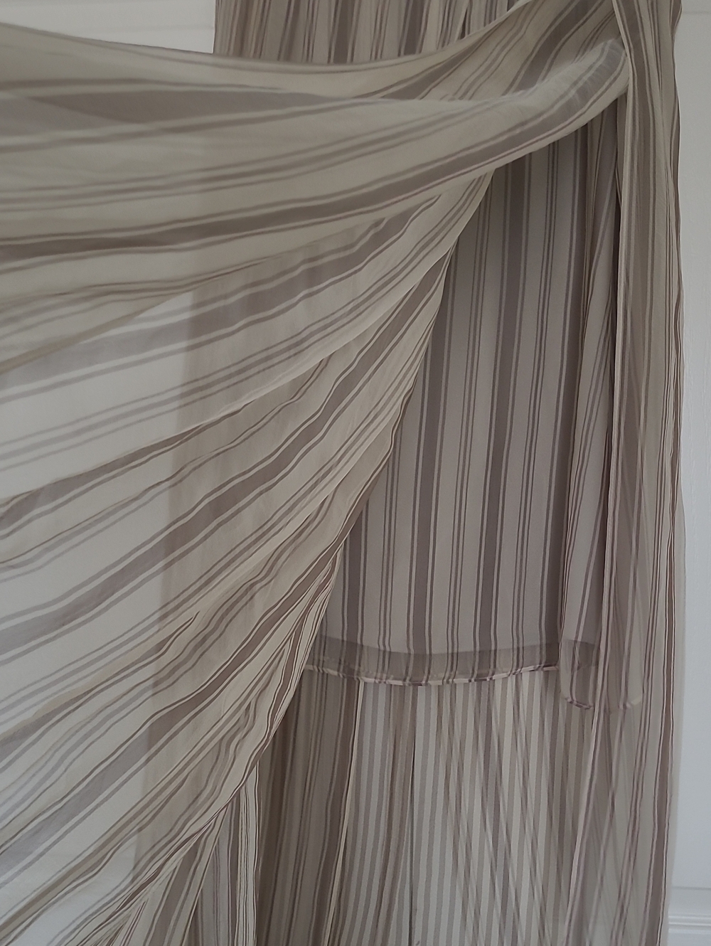 Brunello Cucinelli Pleated Maxi Skirt in Taupe - Picture 7 of 8
